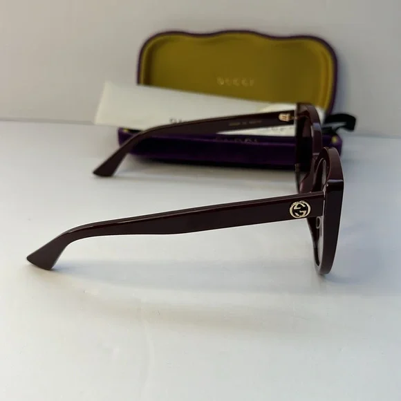 New Authentic Gucci GG0325S00755 Ladies Sunglasses display picture 3